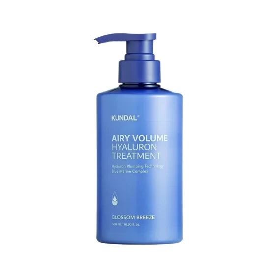 Kundal Airy Volume Hyaluron Treatment 500ml lightweight volumizing hair treatment